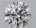Del inventario de diamantes de laboratorio, 2.17 quilates, Redondo , Color F, claridad VS1 y certificado IGI