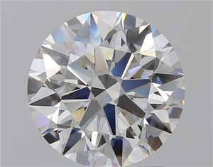 Picture of Lab Grown Diamond 2.00 Carats, Round with Ideal Cut, F Color, VS2 Clarity and Certified by IGI