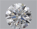 Lab Grown Diamond 1.16 Carats, Round with Ideal Cut, D Color, VVS2 Clarity and Certified by IGI