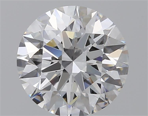 Picture of Lab Grown Diamond 1.12 Carats, Round with Ideal Cut, E Color, VVS2 Clarity and Certified by IGI