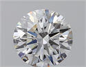 Del inventario de diamantes de laboratorio, 1.09 quilates, Redondo , Color E, claridad SI1 y certificado IGI