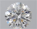 Lab Grown Diamond 2.52 Carats, Round with Ideal Cut, E Color, VS1 Clarity and Certified by IGI