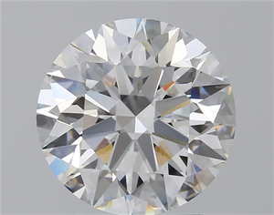 Picture of Lab Grown Diamond 2.52 Carats, Round with Ideal Cut, E Color, VS1 Clarity and Certified by IGI