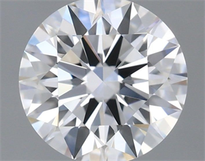 Picture of Lab Grown Diamond 0.86 Carats, Round with Ideal Cut, D Color, VVS2 Clarity and Certified by IGI