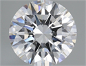 Lab Grown Diamond 3.18 Carats, Round with Excellent Cut, F Color, VS1 Clarity and Certified by GIA