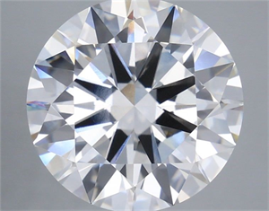 Picture of Lab Grown Diamond 5.53 Carats, Round with Excellent Cut, E Color, VS1 Clarity and Certified by IGI