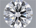 Lab Grown Diamond 1.26 Carats, Round with Ideal Cut, E Color, VVS2 Clarity and Certified by IGI