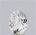 Lab Grown Diamond 3.02 Carats, Round with Excellent Cut, J Color, VS1 Clarity and Certified by IGI
