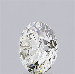 Picture of Lab Grown Diamond 3.02 Carats, Round with Excellent Cut, J Color, VS1 Clarity and Certified by IGI