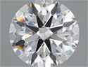 Del inventario de diamantes de laboratorio, 2.17 quilates, Redondo , Color E, claridad VS1 y certificado GIA