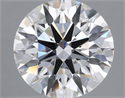 Lab Grown Diamond 2.06 Carats, Round with Excellent Cut, E Color, IF Clarity and Certified by IGI