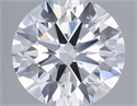Lab Grown Diamond 0.94 Carats, Round with Ideal Cut, D Color, SI1 Clarity and Certified by IGI