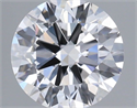 Lab Grown Diamond 0.94 Carats, Round with Ideal Cut, D Color, VVS2 Clarity and Certified by IGI