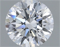 Lab Grown Diamond 0.97 Carats, Round with Ideal Cut, D Color, VVS2 Clarity and Certified by IGI