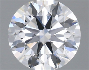 Picture of Lab Grown Diamond 0.97 Carats, Round with Ideal Cut, D Color, VVS2 Clarity and Certified by IGI