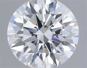 Picture of Lab Grown Diamond 0.97 Carats, Round with Ideal Cut, D Color, VVS2 Clarity and Certified by IGI