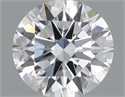 Lab Grown Diamond 0.99 Carats, Round with Ideal Cut, D Color, VVS2 Clarity and Certified by IGI