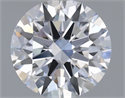 Lab Grown Diamond 1.13 Carats, Round with Ideal Cut, E Color, IF Clarity and Certified by IGI