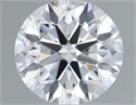 Lab Grown Diamond 1.21 Carats, Round with Ideal Cut, E Color, IF Clarity and Certified by IGI