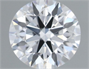 Del inventario de diamantes de laboratorio, 0.87 quilates, Redondo , Color D, claridad VVS2 y certificado IGI