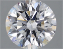 Lab Grown Diamond 3.57 Carats, Round with Ideal Cut, E Color, VVS2 Clarity and Certified by IGI