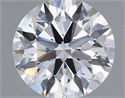 Lab Grown Diamond 0.96 Carats, Round with Ideal Cut, E Color, VVS1 Clarity and Certified by IGI