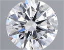 Lab Grown Diamond 0.70 Carats, Round with Ideal Cut, D Color, VS1 Clarity and Certified by IGI