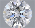 Lab Grown Diamond 0.71 Carats, Round with Ideal Cut, D Color, VVS2 Clarity and Certified by IGI