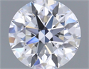 Lab Grown Diamond 0.72 Carats, Round with Ideal Cut, D Color, VVS1 Clarity and Certified by IGI
