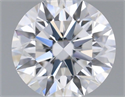 Del inventario de diamantes de laboratorio, 0.72 quilates, Redondo , Color D, claridad VVS2 y certificado IGI