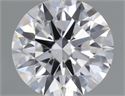 Lab Grown Diamond 0.72 Carats, Round with Ideal Cut, D Color, VVS1 Clarity and Certified by IGI