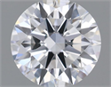 Del inventario de diamantes de laboratorio, 0.74 quilates, Redondo , Color D, claridad VVS1 y certificado IGI