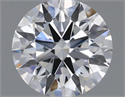 Del inventario de diamantes de laboratorio, 0.74 quilates, Redondo , Color D, claridad VVS1 y certificado IGI