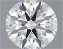 Del inventario de diamantes de laboratorio, 0.74 quilates, Redondo , Color D, claridad VVS1 y certificado IGI