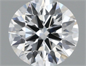 Del inventario de diamantes de laboratorio, 0.74 quilates, Redondo , Color D, claridad VVS2 y certificado IGI
