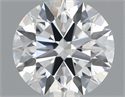 Del inventario de diamantes de laboratorio, 0.74 quilates, Redondo , Color D, claridad VVS2 y certificado IGI