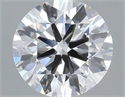 Lab Grown Diamond 0.99 Carats, Round with Ideal Cut, D Color, SI1 Clarity and Certified by IGI
