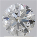 Lab Grown Diamond 1.19 Carats, Round with Excellent Cut, D Color, VS1 Clarity and Certified by IGI