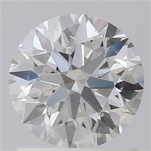 Picture of Lab Grown Diamond 1.19 Carats, Round with Excellent Cut, D Color, VS1 Clarity and Certified by IGI