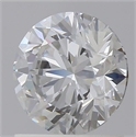 Lab Grown Diamond 1.21 Carats, Round with Excellent Cut, D Color, VVS2 Clarity and Certified by IGI