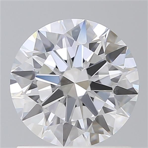 Picture of Lab Grown Diamond 1.17 Carats, Round with Excellent Cut, D Color, VS1 Clarity and Certified by IGI
