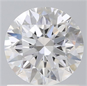 Lab Grown Diamond 1.10 Carats, Round with Excellent Cut, D Color, VVS2 Clarity and Certified by IGI