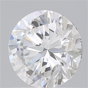 Picture of Lab Grown Diamond 1.25 Carats, Round with Excellent Cut, D Color, VS1 Clarity and Certified by IGI