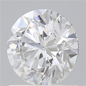 Picture of Lab Grown Diamond 1.14 Carats, Round with Excellent Cut, E Color, VVS2 Clarity and Certified by IGI