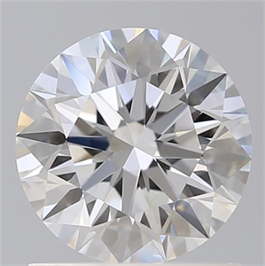 Picture of Lab Grown Diamond 1.13 Carats, Round with Ideal Cut, E Color, VVS2 Clarity and Certified by IGI