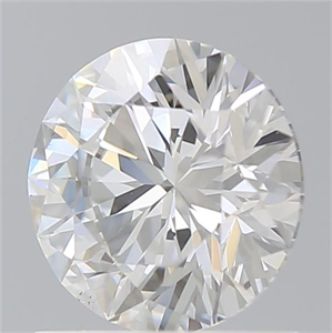Picture of Lab Grown Diamond 1.09 Carats, Round with Ideal Cut, D Color, VS2 Clarity and Certified by IGI