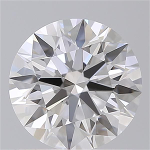 Picture of Lab Grown Diamond 1.09 Carats, Round with Ideal Cut, E Color, VVS2 Clarity and Certified by IGI
