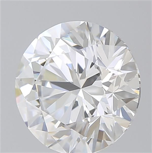 Picture of Lab Grown Diamond 1.24 Carats, Round with Excellent Cut, D Color, VVS2 Clarity and Certified by IGI