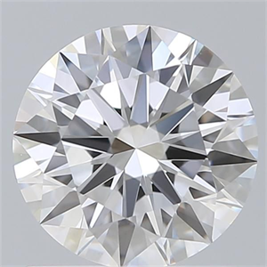 Picture of Lab Grown Diamond 1.12 Carats, Round with Ideal Cut, D Color, VS1 Clarity and Certified by IGI