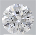 Lab Grown Diamond 1.08 Carats, Round with Ideal Cut, D Color, VS1 Clarity and Certified by IGI